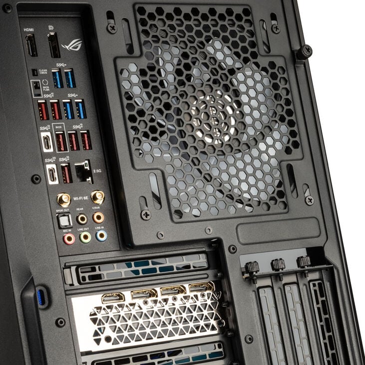 Gaming PC Stormbreakers Rage, Intel Core i9-14900K, NVIDIA GeForce RTX 5090 - Custom water cooling image number 8