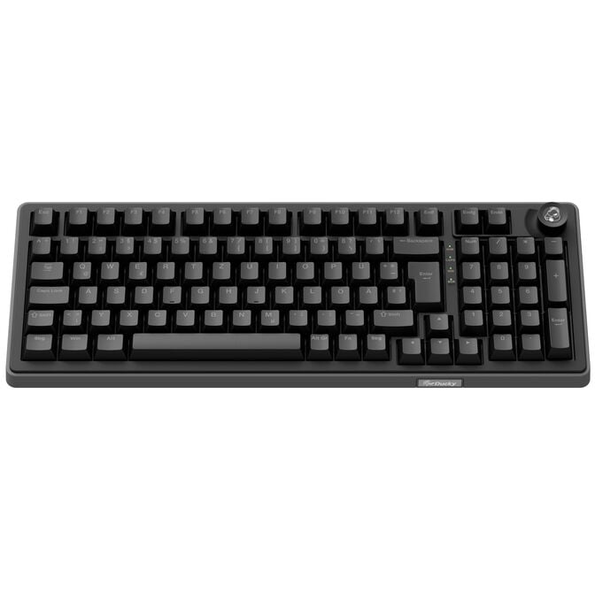 Ducky OK-HE-98 Gaming-Tastatur, Hall Effect, Haimu HE Switches, DE-Layout - schwarz image number 2