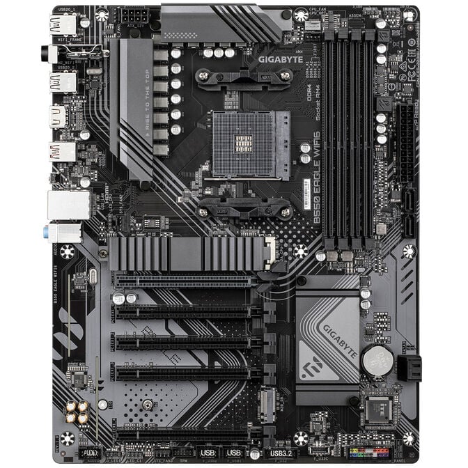 GIGABYTE B550 Eagle WiFi6 Motherboard, Socket AM4, AMD B550, ATX, DDR4 image number 2