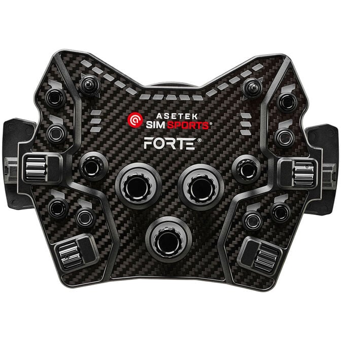 Asetek SimSports Forte GT Button Box V2 - schwarz, orange image number 1