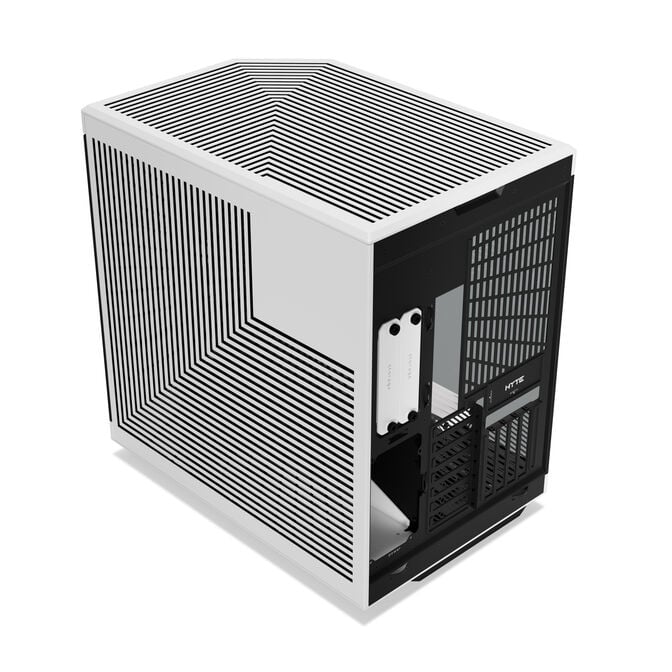Hyte Y70  PC Case, Mid Tower, ATX, Tempered Glass - Black / White image number 4