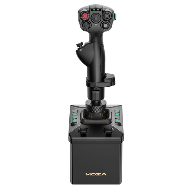 MOZA AB6 Flight Simulator Bundle, 6Nm Force Feedback, ARGB - schwarz image number 1