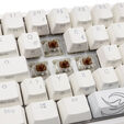 Ducky One 2 Pro Mini White Edition Gaming Keyboard, RGB LED - Cherry Brown image number null