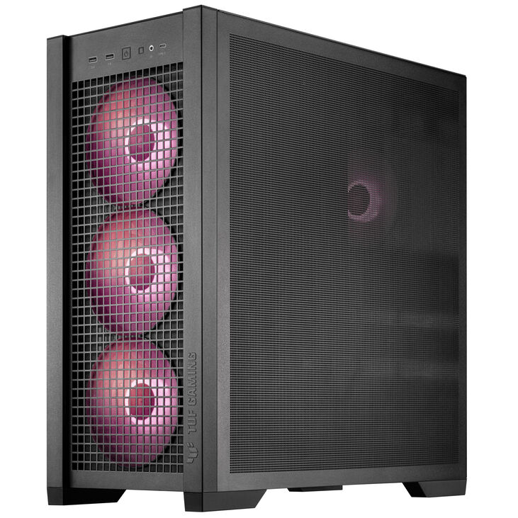 ASUS TUF Gaming GT302 TG ARGB Gehäuse - schwarz image number 3