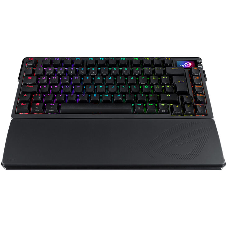 ASUS ROG Azoth Extreme Gaming Tastatur, PBT, hot-swap, ROG NX SNOW - schwarz image number 1