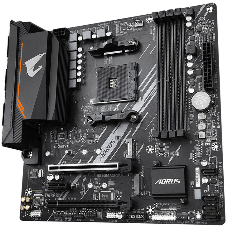 GIGABYTE B550M AORUS Elite, Sockel AM4, AMD B550M, Micro-ATX - DDR4 image number 4