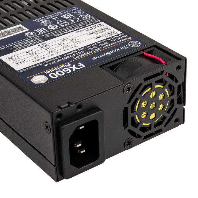 SilverStone SST-FX600-PT FX600 Platinum Power Supply - 600 Watt image number 3