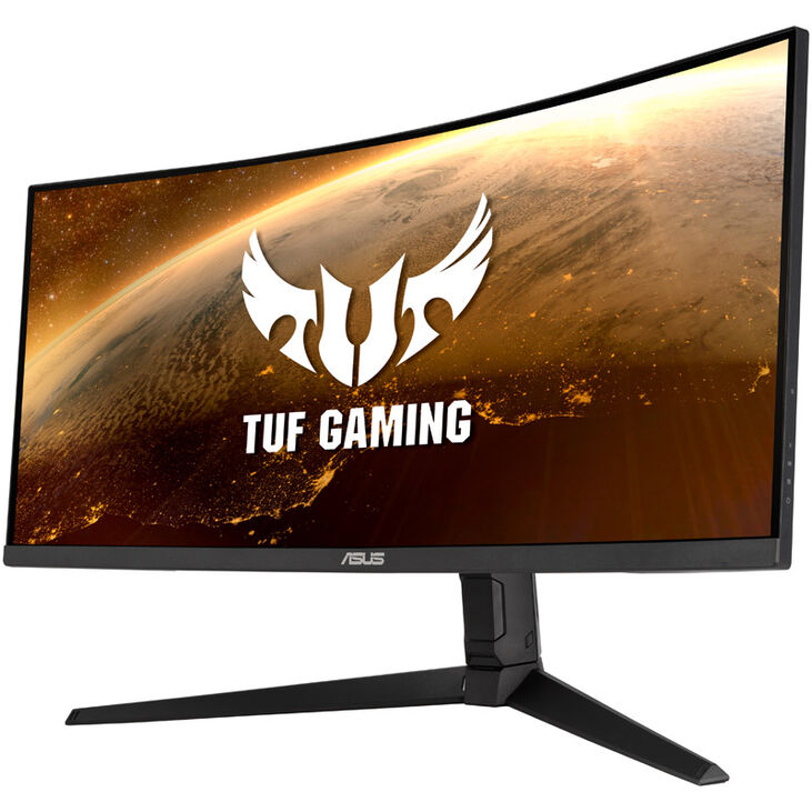 ASUS TUF Gaming VG34VQL1B, 34 inch Curved Gaming Monitor, 165 Hz, VA, FreeSync image number 2