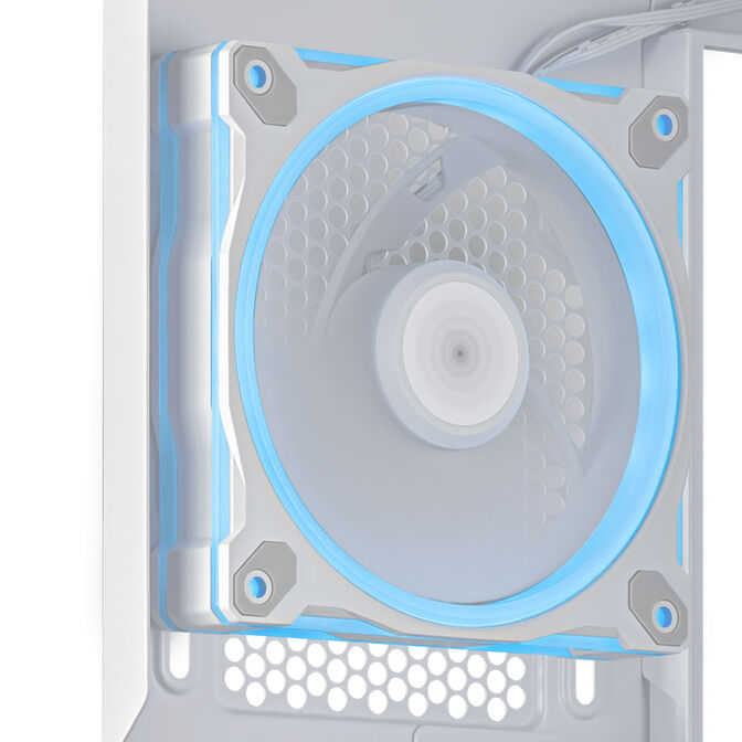 ASUS Prime AP202 ARGB PC-Geh&auml;use, Midi Tower, mATX, ARGB, Tempered Glass - wei&szlig; image number 15