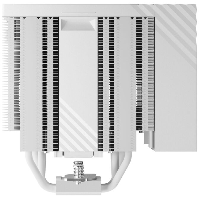 TRYX TURRIS T620 CPU-Luftk&uuml;hler, Dual-Tower, mit 5-Zoll-Display - 120mm, wei&szlig; image number 3