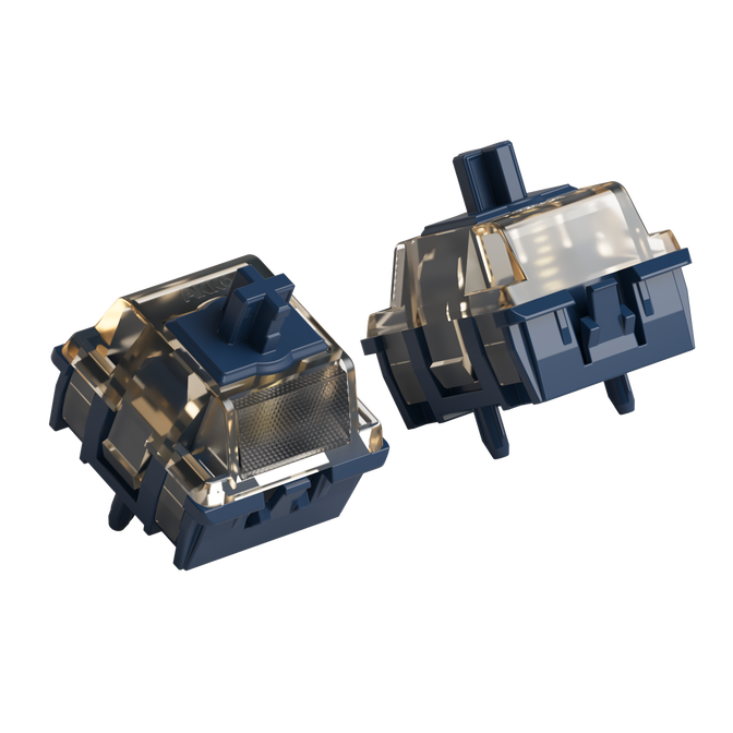 AKKO Astrolink Magnetic Switch, mechanical, 5-pin, linear, MX stem, 36g - 45 pieces, lubed image number 2