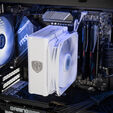 WQHD Gaming-PC, AMD Ryzen 7 7800X3D, Nvidia RTX 5070 Ti, 32GB DDR5-RAM - King Deal image number null