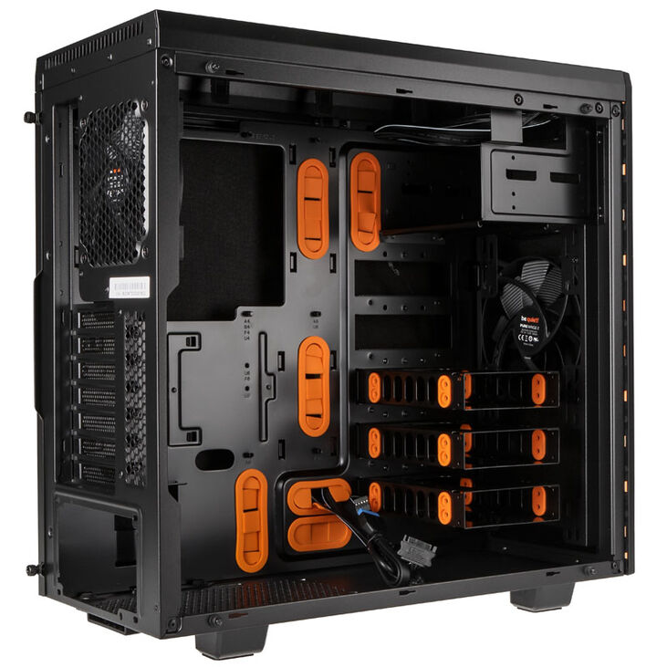 be quiet! Pure Base 600 Mid Tower - orange Window image number 6