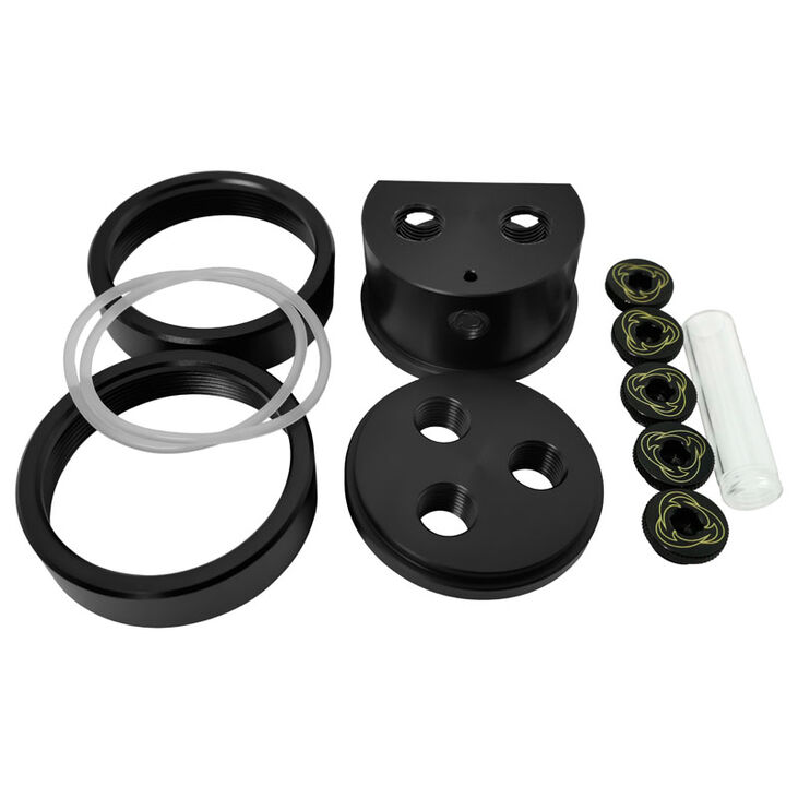 Singularity Computers Protium Ausgleichsbehälter 200 mm - Acetal, schwarz image number 5
