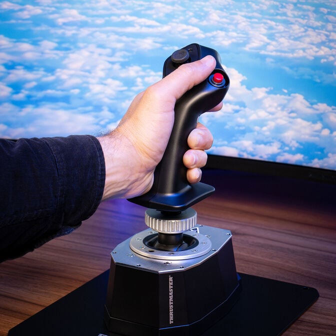 Thrustmaster Airbus Add-On Griff, A400M & A3XX-Familie, Hall-Effekt-Sensor - schwarz image number 12