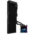 Lian Li HydroShift II LCD-S 360N AiO-Wasserk&uuml;hlung, RGB, LCD-Display - ohne L&uuml;fter, 360mm, schwarz image number null