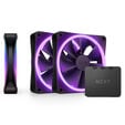 NZXT F120 RGB DUO, PWM, 120mm, 3er Pack - schwarz image number null