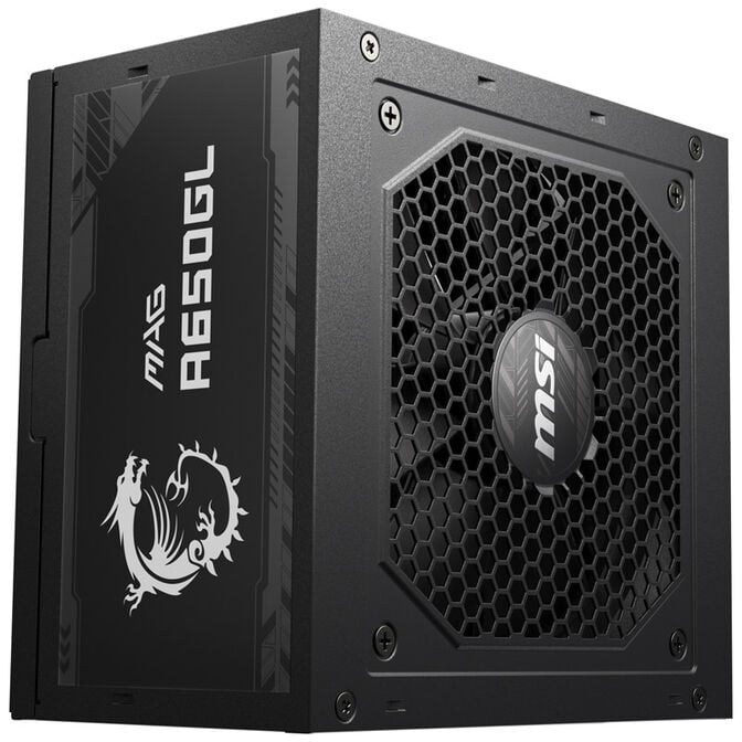 MSI MAG A650GL  Netzteil, 80 PLUS Gold, vollmodular, ATX 3.0 - 650 Watt image number 0