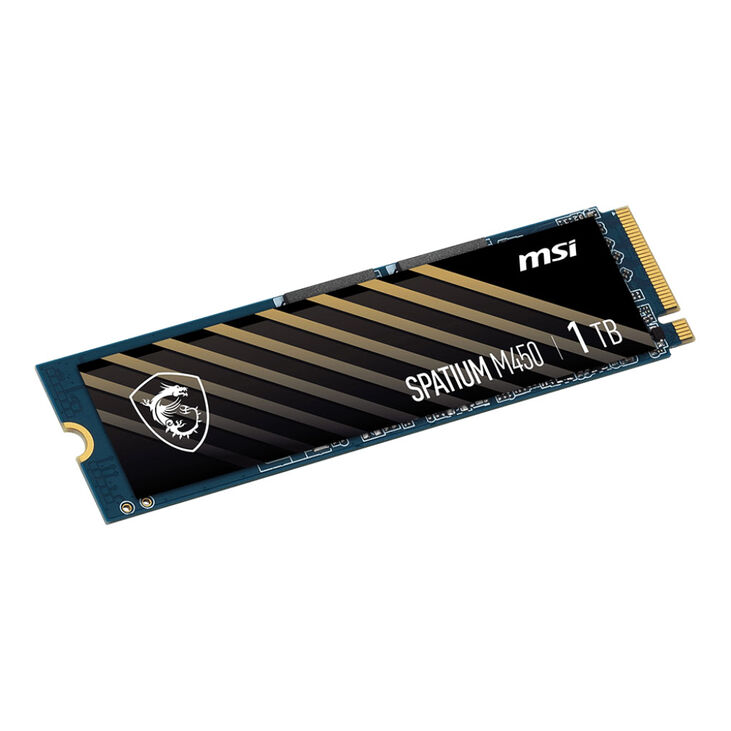 MSI Spatium M450 V1 SSD, PCIe 4.0, M.2 Type 2280 - 1TB image number 0
