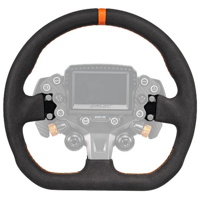 Simagic ZS-320CD Alcantara Steering Wheel, without Hub image number 0