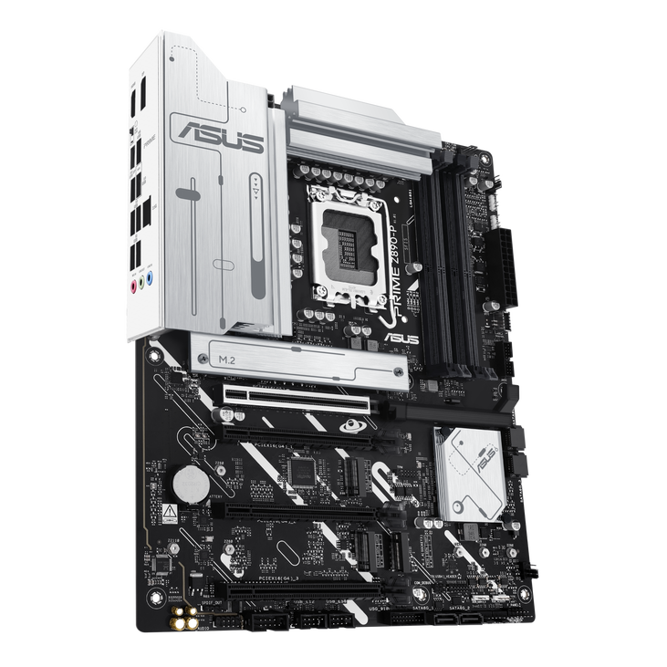 ASUS Prime Z890-P Mainboard, Sockel LGA 1851, Intel Z890, ATX, DDR5 image number 3