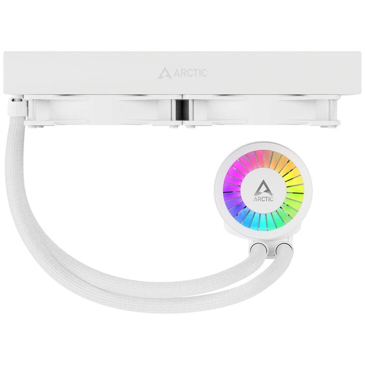 Arctic Liquid Freezer III ARGB White AIO Cooler - 280mm image number 3