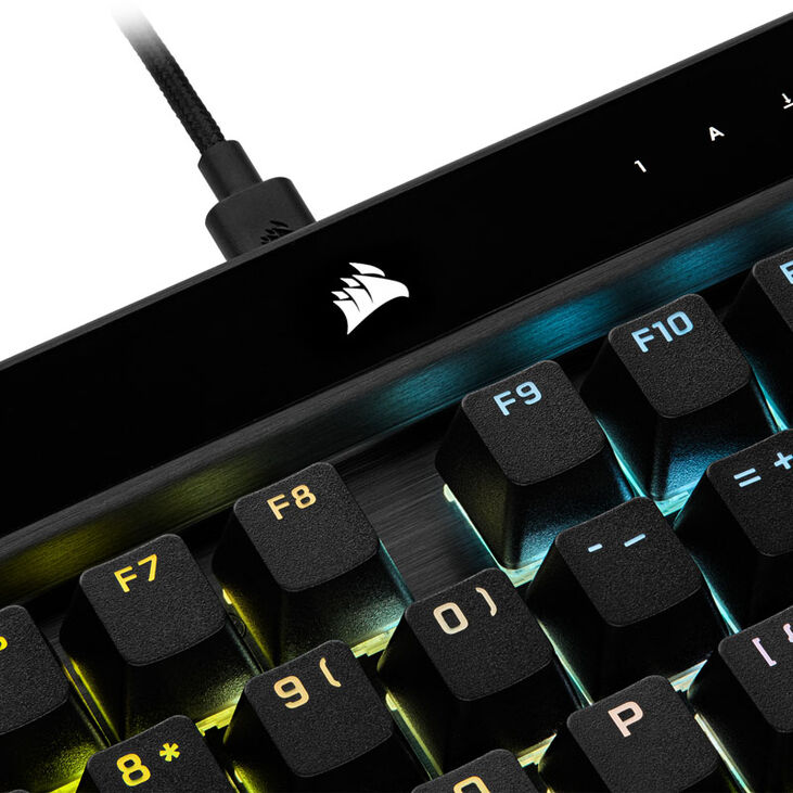 Corsair Gaming K70 RGB Pro Gaming Tastatur, Cherry MX-Red - schwarz image number 3