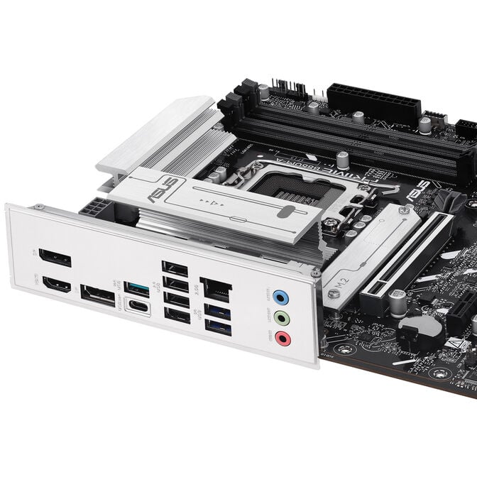 ASUS Prime B860M-A Motherboard, Socket LGA 1851, Intel B860, Micro-ATX, DDR5 image number 4