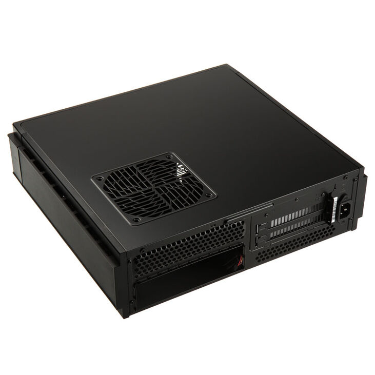 SilverStone SST-ML07B USB3.0 Milo HTPC Gehäuse - schwarz image number 3