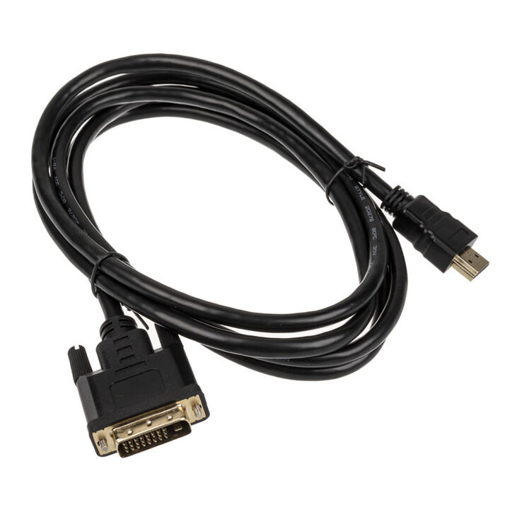 Akasa DVI-D auf HDMI Kabel - schwarz - 2m image number 1