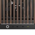 Corsair FRAME 5000D Wood RS PC-Geh&auml;use, Midi-Tower, E-ATX, Tempered Glass - inklusive 3x L&uuml;fter, schwarz, Holz image number null