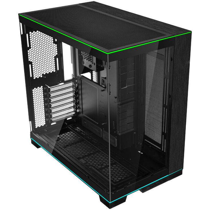 Lian Li O11D EVO RGB, Tempered Glass - schwarz image number 1