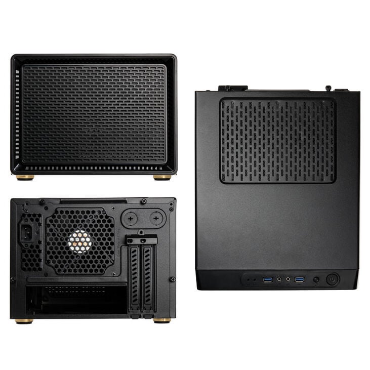 Kolink Satellite Mini-ITX- / Micro-ATX-Gehäuse - schwarz image number 1