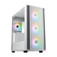Cooler Master MasterBox 600 ARGB PC-Geh&auml;use, Midi-Tower, E-ATX, RGB, Tempered Glass - wei&szlig; image number null