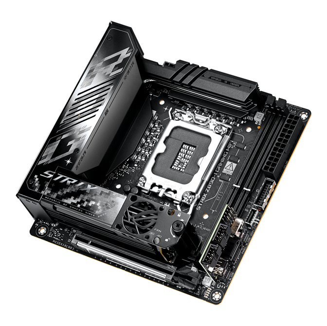 ASUS ROG Strix Z890-I Gaming WiFi Mainboard, Sockel LGA 1851, Intel Z890, Mini-ITX, DDR5 image number 4
