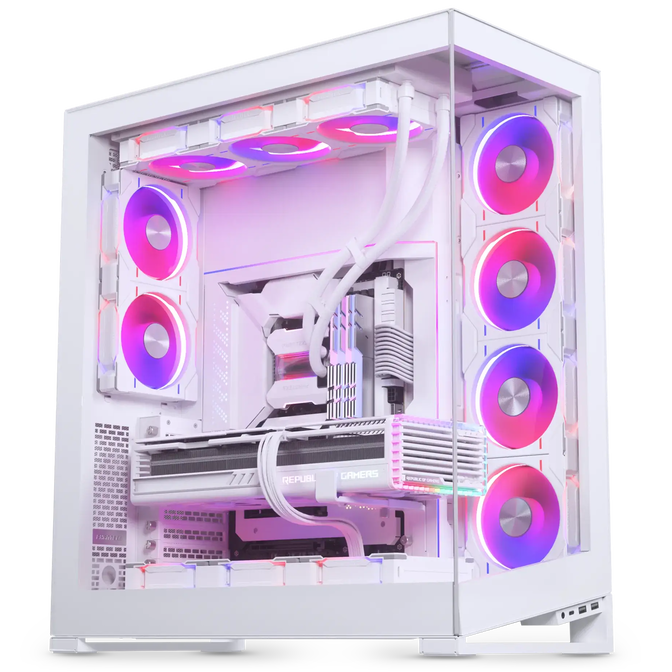 High-End Gaming PC Configurator, Phanteks NV7, Intel LGA 1851, Core Ultra Processor, RTX 5080 / 5090 GPU, AiO Water Cooling &ndash; ATX, Black image number 1