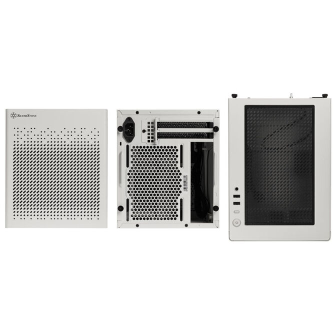 SilverStone SST-SG16W Mini-ITX Geh&auml;use - wei&szlig; image number 3