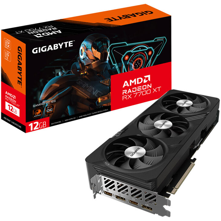 GIGABYTE Radeon RX 7700 XT Gaming OC, 12228 MB GDDR6 image number 0