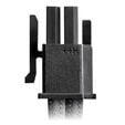 CableMod C-Series Pro ModMesh Sleeved 12V-2x6 12VHPWR Dual StealthSense-Kabel-Kit f&uuml;r Corsair RMi, RMx (Black Label) - schwarz/rot image number null