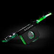EK Water Blocks EK-Quantum Scalar Flowmeter Bottom-To-Top D-RGB - Black image number null