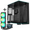 Lian Li O11D EVO RGB + TRYX PANORAMA ARGB Komplett-Wasserk&uuml;hlung - schwarz, 360mm