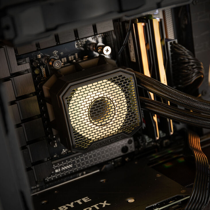 Gaming PC Amber Monastery, AMD Ryzen 5 7600, RTX 4070 Super - Fertig-PC image number 4