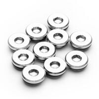 EK Water Blocks EK-Quantum Torque Plug G1/4 inch - 10 pack, silver