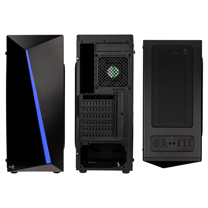 Aerocool Shard RGB Mid Tower - Black Window image number 3
