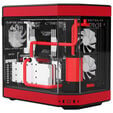 Hyte Y60 Midi Tower, Tempered Glass - schwarz/rot image number null