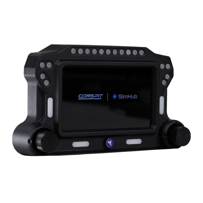 Conspit CSD Lite Dashboard, 5 Zoll IPS-Touchscreen, 31 LEDs, SimHub - schwarz, 854 x 480 px image number 4