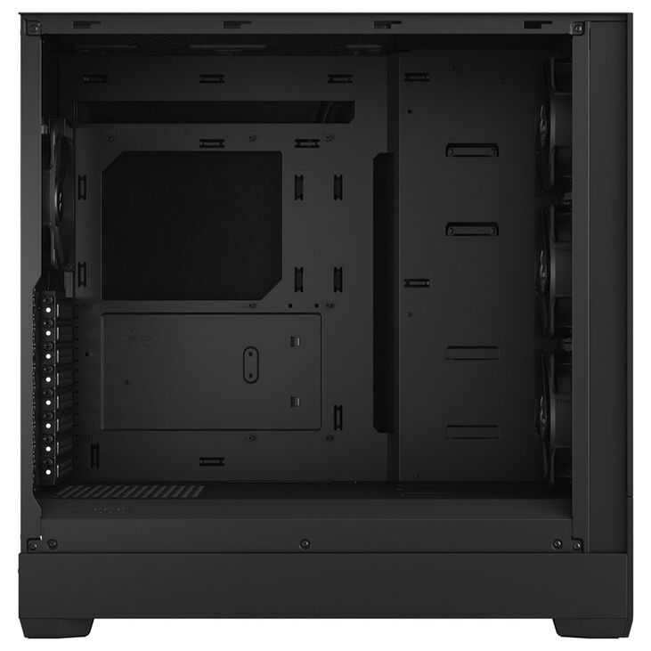 Fractal Design Pop XL Silent Solid E-ATX-Gehäuse, gedämmt - schwarz image number 7