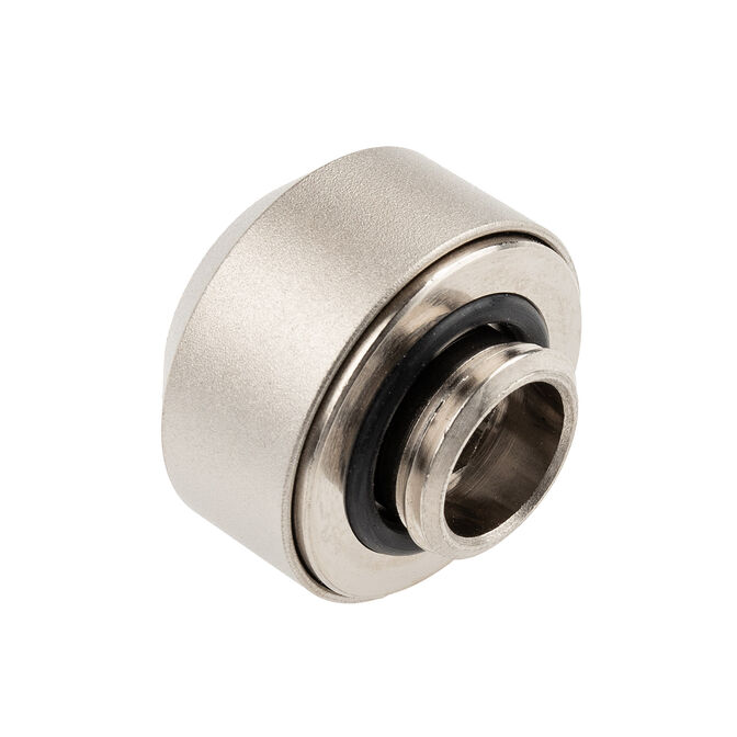 Optimus Hardtube Fitting, 12 mm, 6er-Pack mit Werkzeug - Satin Nickel image number 2