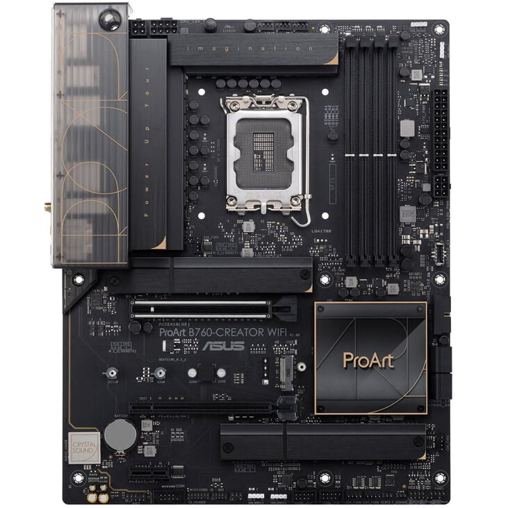 ASUS ProART B760-CREATOR WIFI, Intel B760 motherboard, LGA1700 socket, DDR5 image number 2