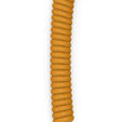 Glorious GMMK Coiled Cable Glorious Gold, Spiralkabel, USB-C/USB-A - gold/schwarz image number null